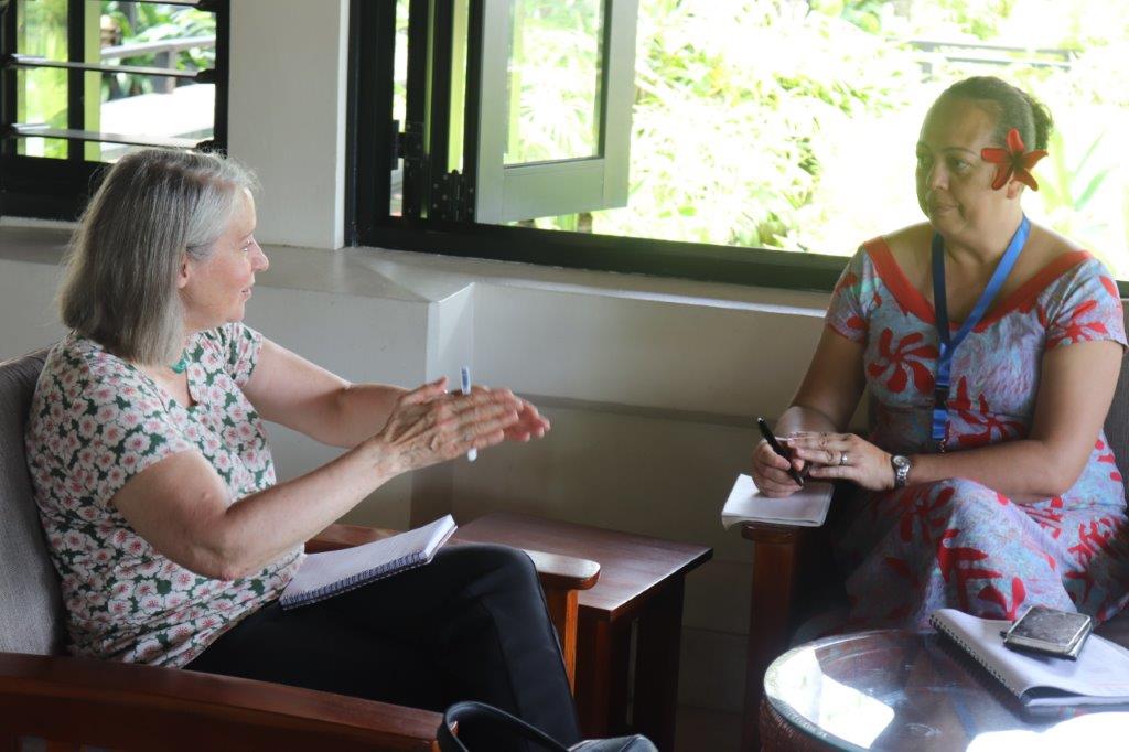 Germany’s recently appointed Special Envoy to the Pacific Islands Forum, Beate Grzeski.