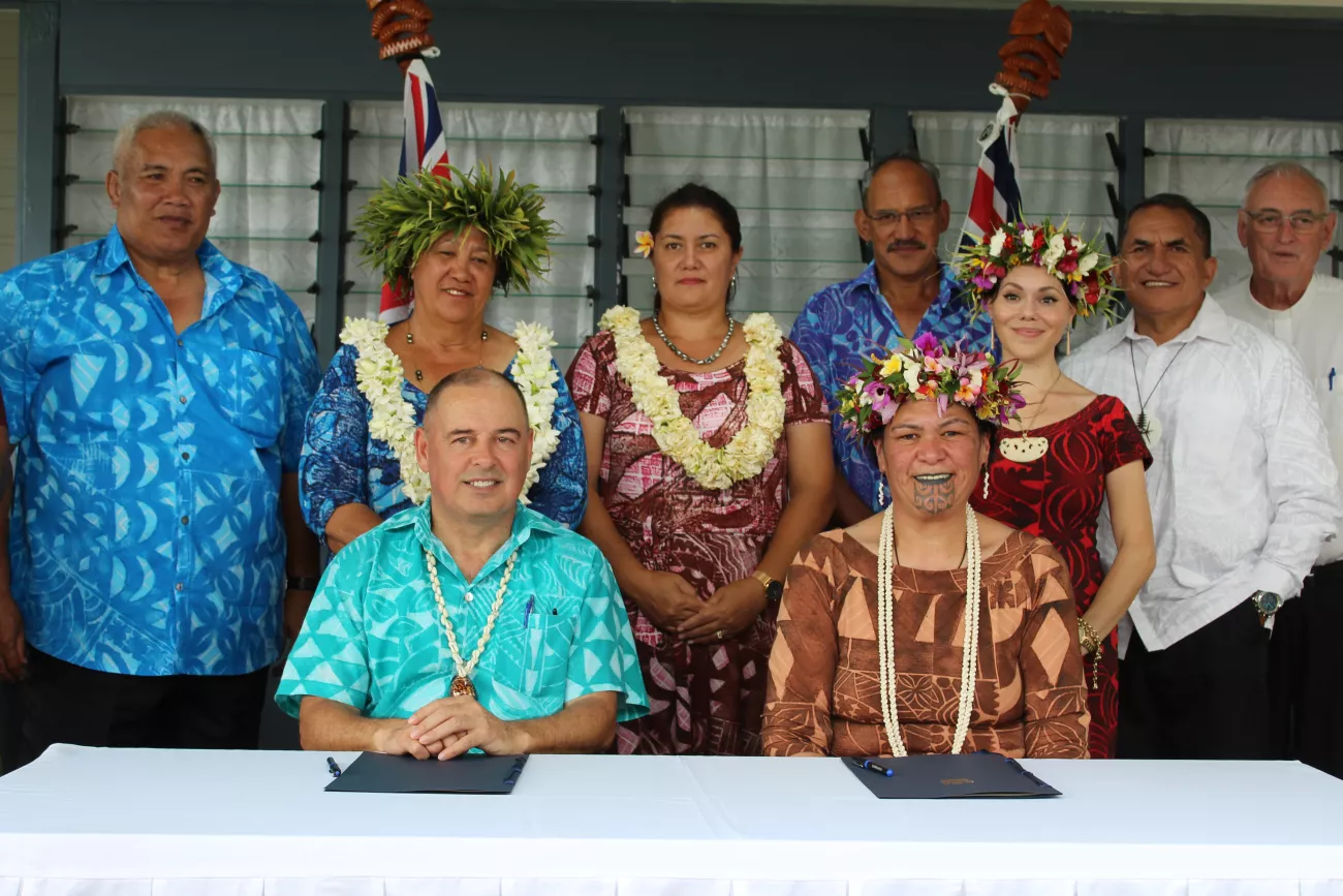 Cook Islands welcomes climate resilience, pandemic response and PIF support - signs new partnership agreement with New Zealand 