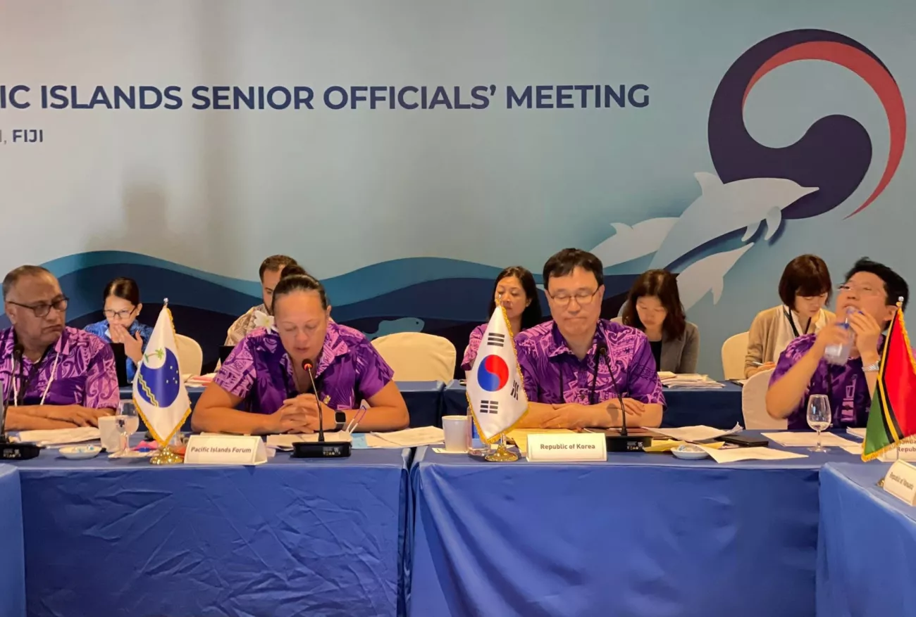 Cook Islands co-chair 7th Korea – Pacific Island Senior Officials Dialogue 