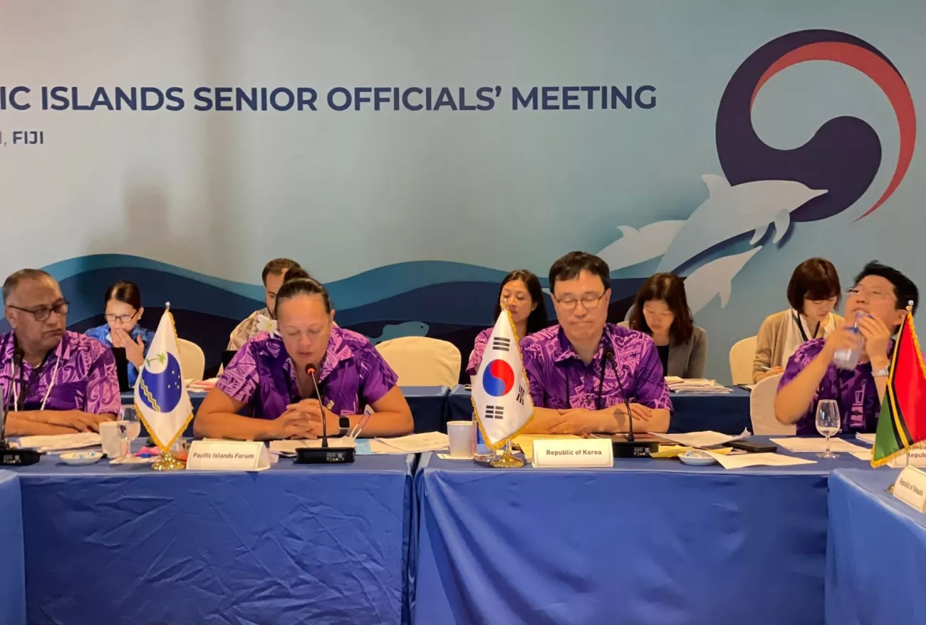 Cook Islands co-chair 7th Korea – Pacific Island Senior Officials Dialogue
