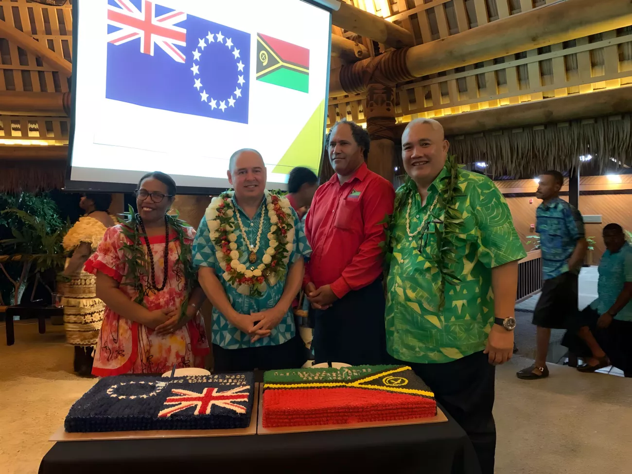 Associate Minister Tingika Elikana remarks at Pacific Islands Forum Secretariat joint celebration of the Cook Islands and Vanuatu constitution days