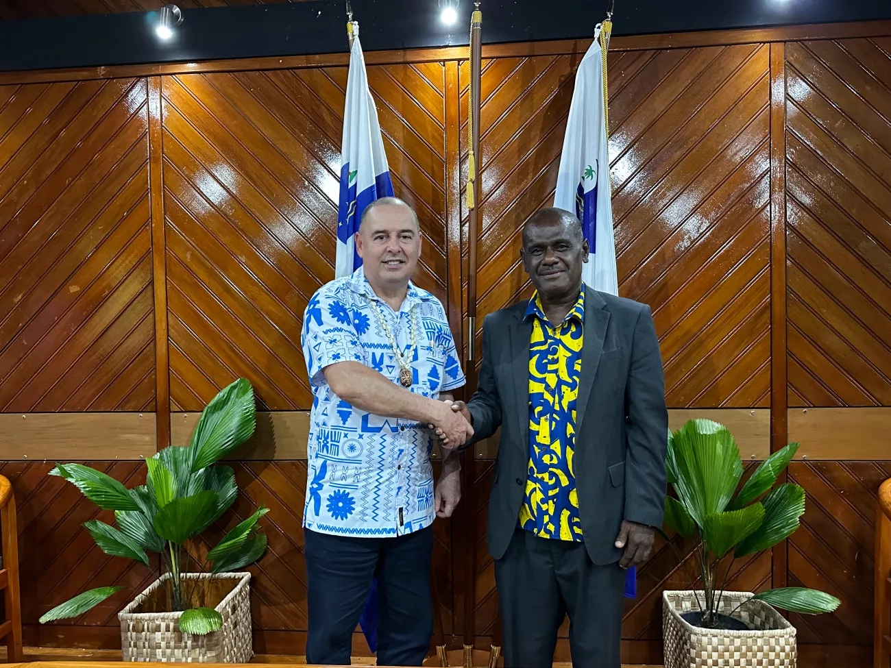 Cook Islands and Solomon Islands discuss Pacific Partnerships for Prosperity