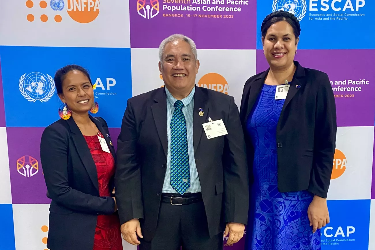 Cook Islands participate in 7th Asia and Pacific Population Conference