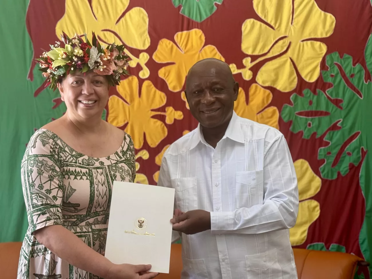 Diplomatic envoys from South Africa, Italy, Kuwait and Türkiye visit the Cook Islands