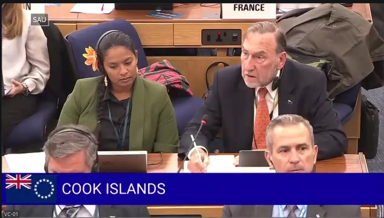 Cook Islands: Delay in IMO Net-Zero Framework Adoption opens space for further discussion. 