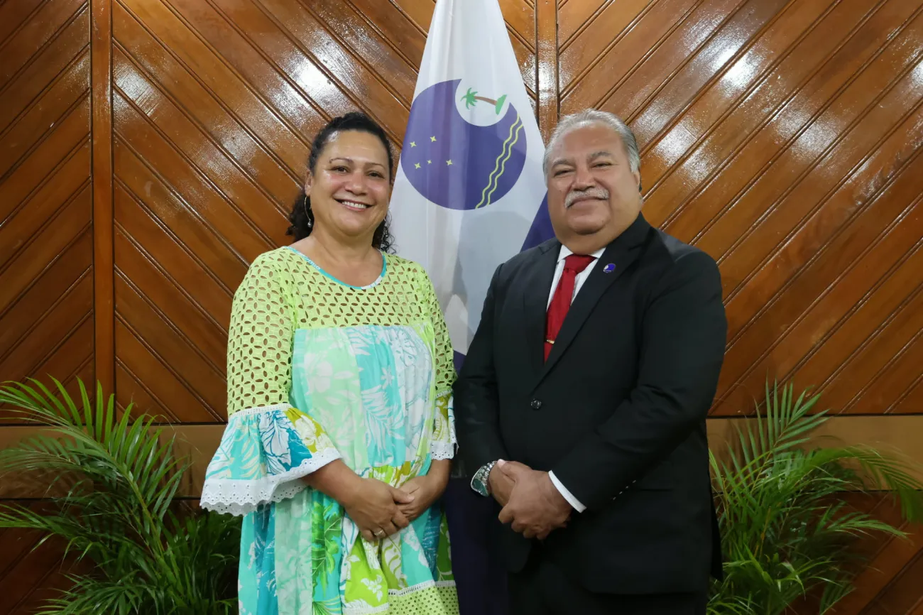 Cook Islands Secretary of Foreign Affairs and Immigration undertakes First Courtesy Call on the Pacific Islands Forum Secretariat