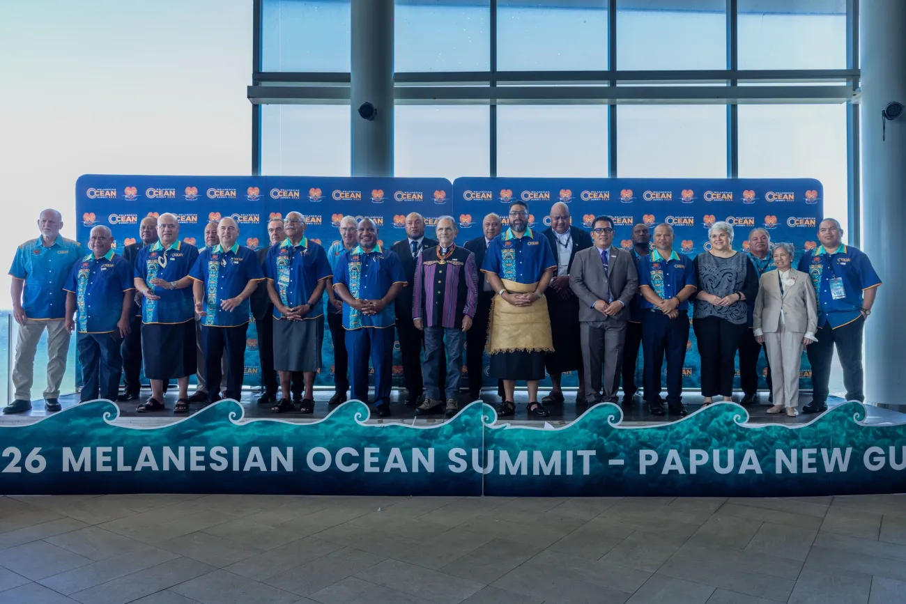 Cook Islands highlights strong ocean leadership at inaugural Melanesian Ocean Summit