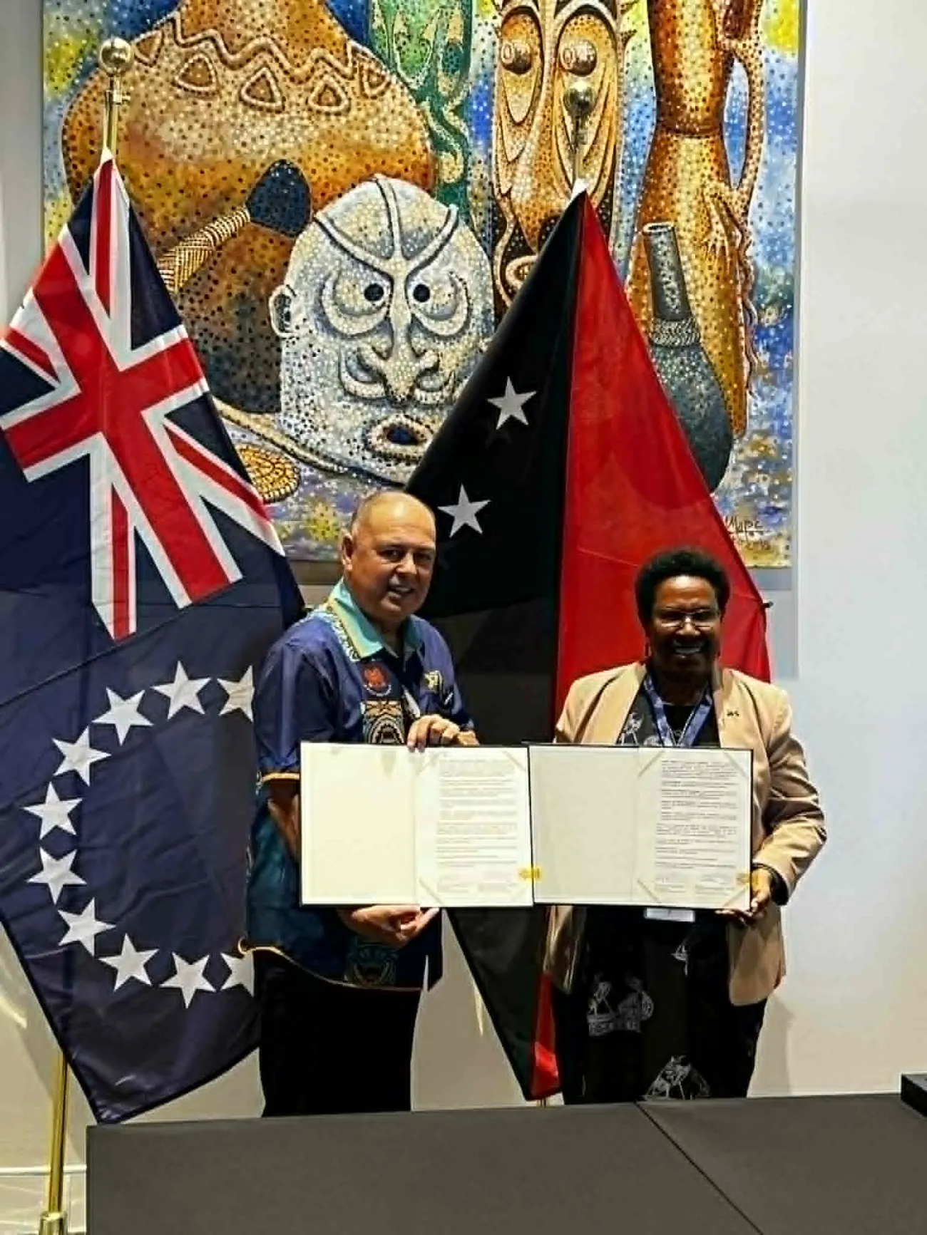 Cook Islands and Central Province sign historic partnership – honouring 150 years of shared history