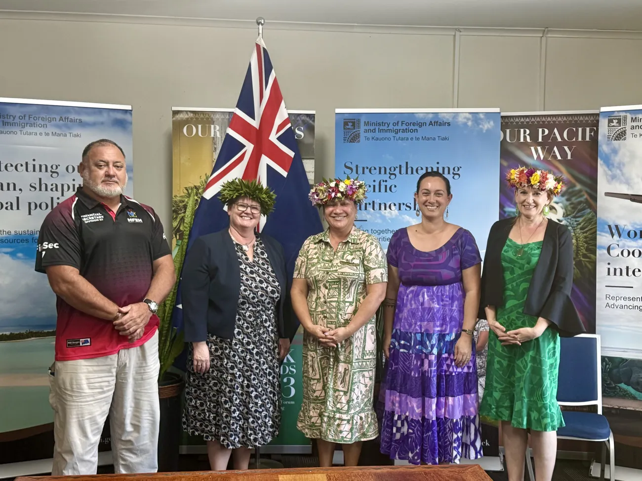 Cook Islands and New Zealand officials meet to chart the next steps in their partnership