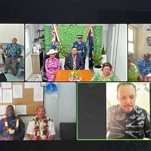 Outer Islands residing Permanent Residents receive award via Zoom 