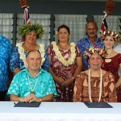 Cook Islands welcomes climate resilience, pandemic response and PIF support - signs new partnership agreement with New Zealand 