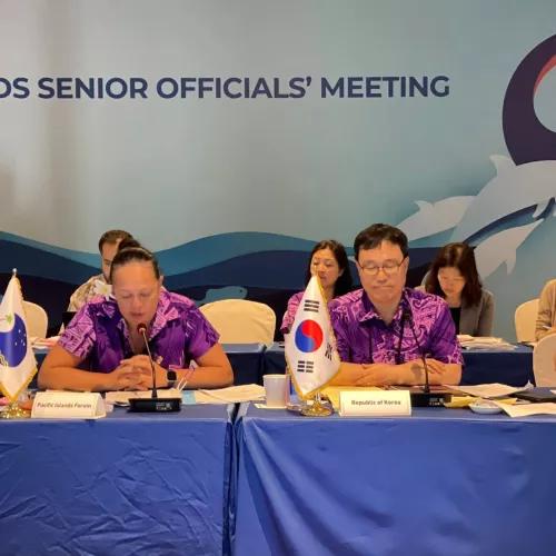 Cook Islands co-chair 7th Korea – Pacific Island Senior Officials Dialogue 