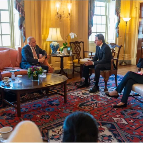 Prime Minister Mark Brown meets with U.S. counterparts in Washington D.C.