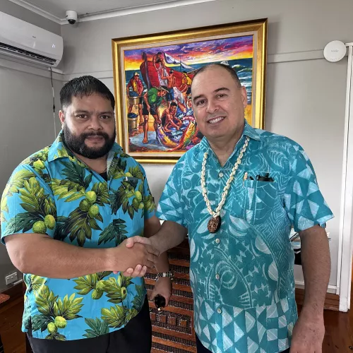 Cook Islands and Nauru discuss Pacific Partnerships for Prosperity