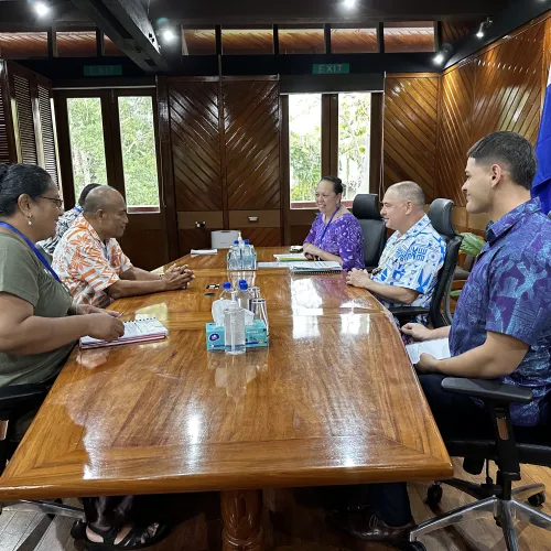 Cook Island and Kiribati discuss Pacific Partnerships for Prosperity 