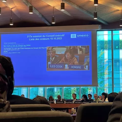 Cook Islands participate in UNESCO Executive Council’s 217th Session