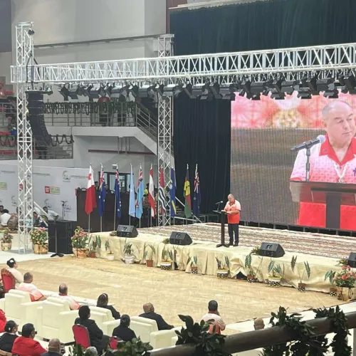 Opening of the 53rd Pacific Islands Forum Leaders Meeting and Cook Islands handover Chair to Tonga