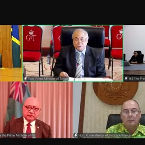 Cook Islands participate in Pacific Forum Troika Leaders discussions 