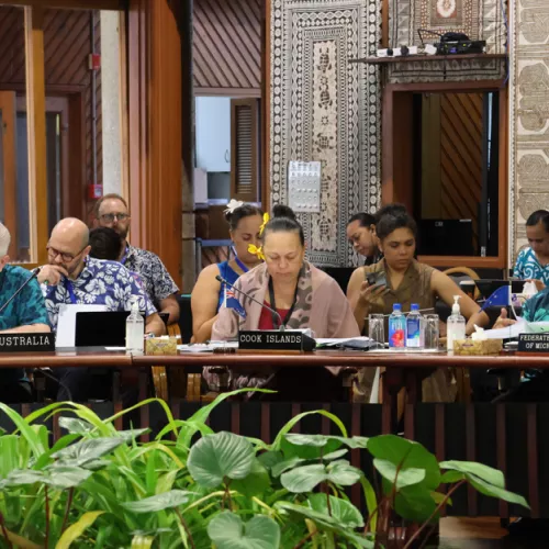 Cook Islands participate in annual Pre-Forum Session of the Forum Officials Committee