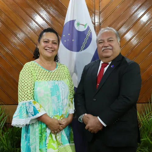 Cook Islands Secretary of Foreign Affairs and Immigration undertakes First Courtesy Call on the Pacific Islands Forum Secretariat