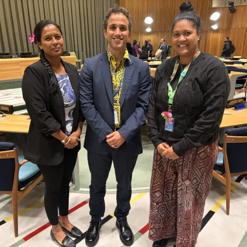 Cook Islands Participates in Third Preparatory Commission  for the High Seas Treaty