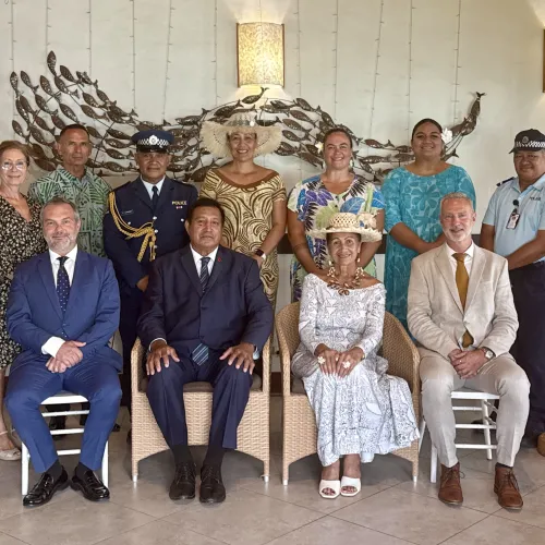 Cook Islands Receives Credentials of Ambassadors of Spain and Belgium