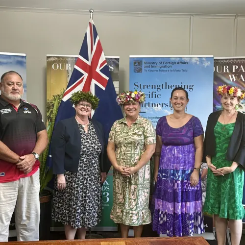 Cook Islands and New Zealand officials meet to chart the next steps in their partnership