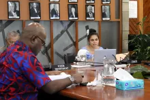 Cook Islands chair Smaller Island States Officials meeting in preparation for Forum Leaders 